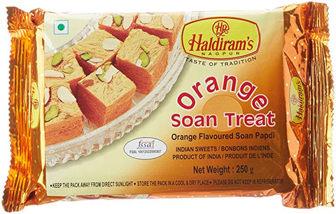 HALDIRAMS ORANGE SOAN TREAT 250G